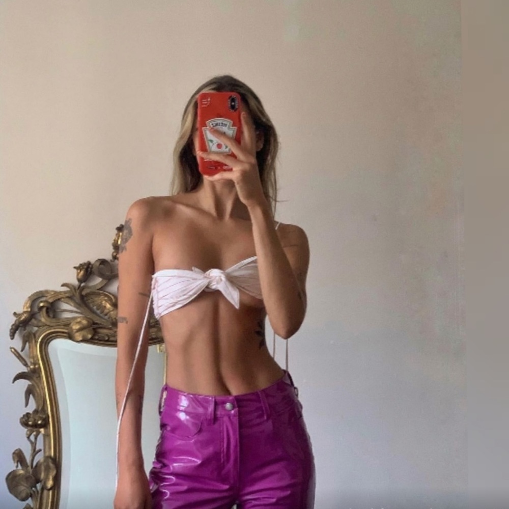 REPOSHED - Simon Miller Pink Straight Leg Pants